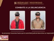 Seguimiento del C5i deriva en aseguramiento de generadores de violencia en Tezontepec de Aldama