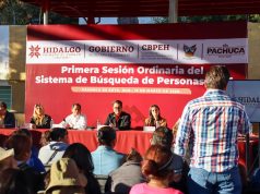 Resultados marcan la Primera Sesión del Sistema de Búsqueda de Personas 2026