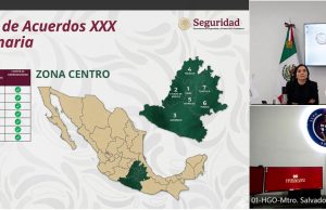 Hidalgo expone avances de su estrategia ante autoridades de seguridad de la zona centro del país