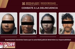Policía Estatal desmantela sitios para venta de droga en Mixquiahuala