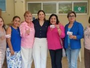 Kristel Rodríguez inicia entrega de boletos para la Conferencia de Paola Rojas en Huejutla