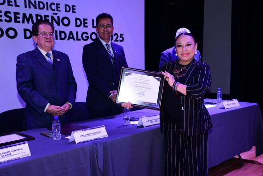 Tulancingo destaca a nivel estatal con 94.5 % en el Índice de Evaluación del Desempeño 2025 de la ASEH