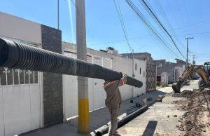 En operación nueva línea de alcantarillado sanitario en Pachuca