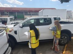 Constata la Contraloría estatal entrega de siete vehículos a Seguridad Pública