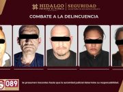 Caen 5 presuntos narcomenudistas en Pachuca, tras operativo de la SSPH