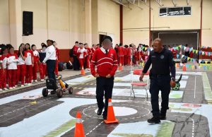 “Ciudad Policía” acerca la cultura de la prevención a juventudes de Actopan