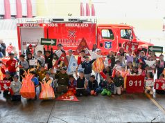 Niñas y niños hidalguenses se convierten en bomberos gracias a curso de verano de la SSPH