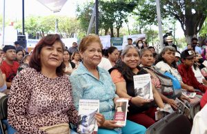 Combaten la violencia de género durante la Jornada por la Paz y Bienestar del Pueblo