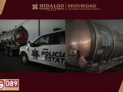 Recupera SSPH carga robada en carreteras federales: diesel y toneladas de material de construcción