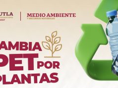 IMPULSA HUEJUTLA ACCIONES DE RECICLAJE CON LA CAMPAÑA “CAMBIA PET POR PLANTAS”