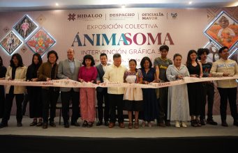 Intervención gráfica 4.1 “Hióki” llenará de arte el edificio del Gobierno de Hidalgo