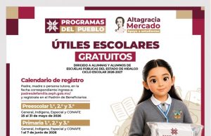 AVANZA EL IHE CON EL PADRÓN PARA ÚTILES ESCOLARES GRATUITOS DEL CICLO 2026-2027