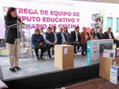 IHE fortalece espacios escolares en Actopan