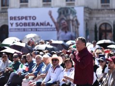 “Las hidalguenses y los hidalguenses estamos con usted”, reitera Menchaca a Sheinbaum