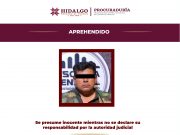 COORDINACIÓN DE LA PGJEH PERMITE LA APREHENSIÓN DE PROBABLE HOMICIDA