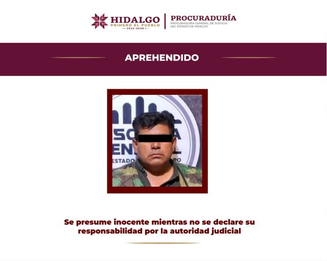 APREHENDIDO PGJEH