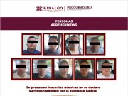 En operativo del Gabinete de Seguridad son aprehendidos nueve policías municipales de Progreso de Obregón