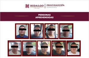 En operativo del Gabinete de Seguridad son aprehendidos nueve policías municipales de Progreso de Obregón