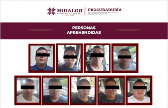 En operativo del Gabinete de Seguridad son aprehendidos nueve policías municipales de Progreso de Obregón