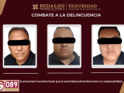 Gabinete de Seguridad ejecuta orden de aprehensión a mandos municipales de Tezontepec de Aldama