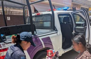 Policía Estatal entrega más de 2 mil juguetes a infancias hidalguenses