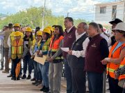 Contraloría supervisa obra carretera en Tetepango para garantizar calidad y transparencia