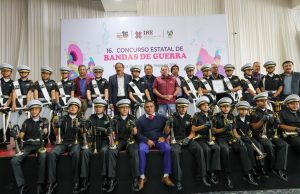 REALIZA IHE CONCURSO ESTATAL DE BANDAS DE GUERRA