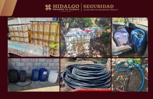 SSPH desmantela almacén de hidrocarburo robado en Singuilucan