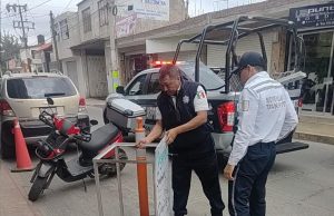 Movilidad y Transporte refuerza operativos para mantener la vía pública libre de objetos