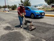 Tulancingo más de 20 tramos viales a través de programa permanente de bacheo
