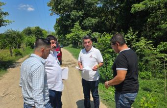 Alfredo San Román supervisa obras y proyecta nuevas acciones para el bienestar de Huejutla