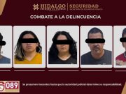 SSPH asegura a cinco por traslado de hidrocarburo robado en Mineral de la Reforma