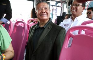 PONE EN MARCHA JULIO MENCHACA LA NUEVA FLOTA DEL SISTEMA DE TRANSPORTE METROPOLITANO