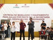 ALIANZA ENTRE EL DESPACHO DEL GOBERNADOR Y PEMEX BENEFICIA A 10 PRIMARIAS DE ACTOPAN