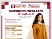 IHE ANUNCIA FECHAS DE REGISTRO PARA EL PROGRAMA DE UNIFORMES ESCOLARES GRATUITOS EN HIDALGO