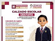 ¡ATENCIÓN TUTORES! EL IHE ABRE EL PADRÓN DE BENEFICIARIOS PARA CALZADO ESCOLAR GRATUITO EN HIDALGO