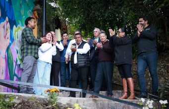 Julio Menchaca inaugura mural “Soplo de Libertad” y fortalece el impulso al arte y la cultura en Mineral del Chico