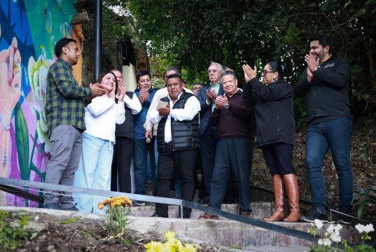 Julio Menchaca inaugura mural “Soplo de Libertad” y fortalece el impulso al arte y la cultura en Mineral del Chico