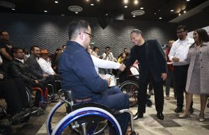 Julio Menchaca promueve un Hidalgo incluyente