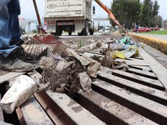 INTENSIFICA SIPDUS LIMPIEZA DE DRENES EN PACHUCA PARA EVITAR ANEGAMIENTOS