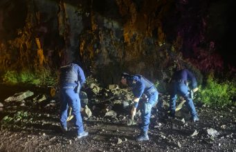 POLICÍA ESTATAL MANTIENE APOYO Y MONITOREO ANTE AFECTACIONES POR LLUVIAS EN HIDALGO