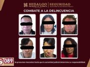 SSPH REALIZA OPERATIVOS SIMULTÁNEOS EN PACHUCA Y APAN