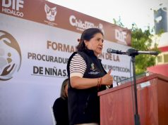 En Chilcuautla, acompaña Edda Vite formalización de la Procuraduría Municipal de Protección de Niñas, Niños y Adolescentes