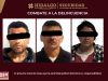 SSPH ASEGURA A 3 PRESUNTOS INTEGRANTES DE UNA BANDA DEDICADA AL ROBO DE MOTOCICLETAS EN PACHUCA