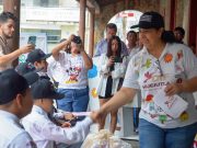 DIF HUEJUTLA SUMA ESFUERZOS EN LA CAMPAÑA “TAPITAS QUE SALVAN VIDAS” EN LA LUCHA CONTRA EL CÁNCER INFANTIL