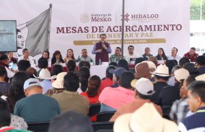 DIALOGA SEGOBH CON HABITANTES DE EL ARENAL EN MESAS DE BIENESTAR Y PAZ