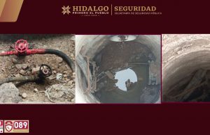 SSPH frena robo de combustible por drenaje en Atotonilco de Tula