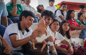 CONCIENTIZAN SOBRE EL EMBARAZO ADOLESCENTE A ESTUDIANTES DE HUEJUTLA