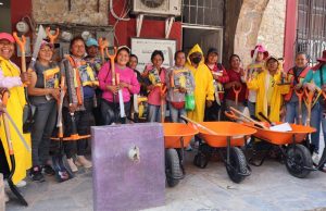 Fortalece Gobierno Municipal área de limpias con entrega de equipo y mantenimiento de unidades