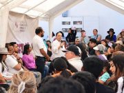 Presidenta convive con más de 500 vecinos en la entrega guarniciones y banquetas de la colonia El Paraíso